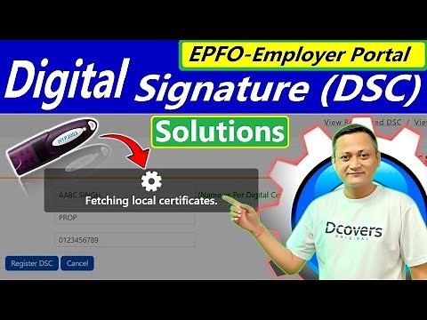 EPFO Fetching Local Certificates | How to Install JAVA For EPFO Digital Signature | #dsc_guru2023