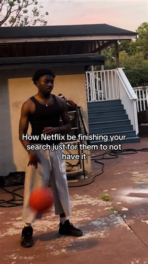 Netflix search finishes your query but doesn't have the show