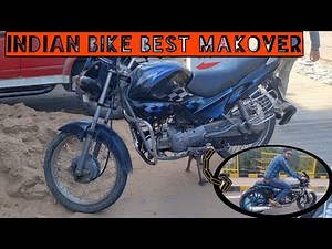 Modified Hero Honda Glamour / Supersplender | Caferacer modification | MAGNET Custom