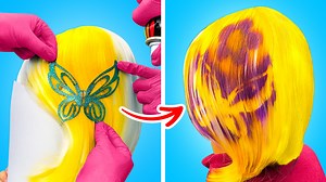 How to dye your hair || unusual hair coloring techniques | 5-Minute Crafts House