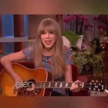 Taylor Swift pumped up kicks on the Ellen Show