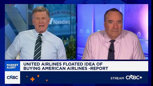 Department of Transportation has no comment on possible United, American Airlines deal