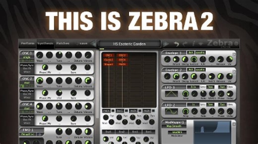 u-he Releases Zebra Legacy