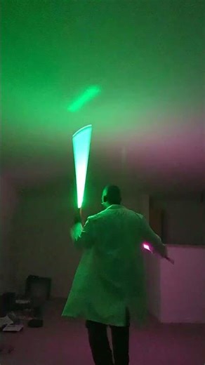 Professor Prime Crazy Lightsaber Action: The Emerald Rose Matrix!!!!!
