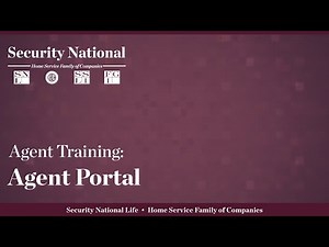 Agent Training: Agent Portal