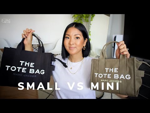 THE MARC JACOBS TOTE BAG | SMALL VS MINI