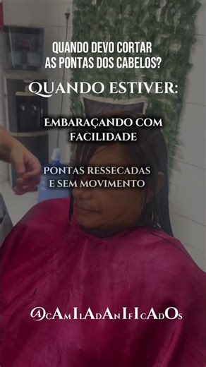 ✨ Um simples corte pode transformar muito mais do que o visua, ele renova a autoestima💇‍♀️💖