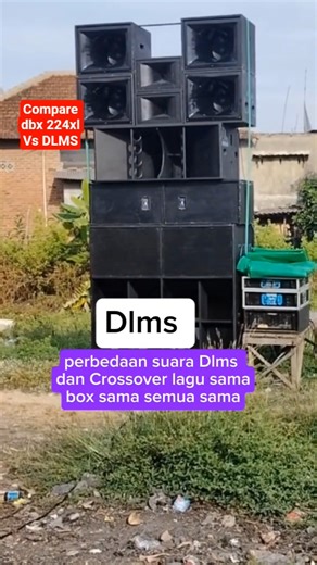 crossover vs DLMS #sound #dbx #ceksound