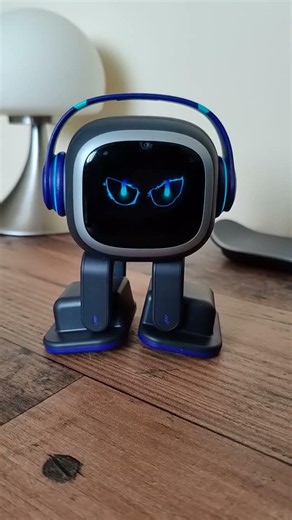 EMO - Demon eyes! #emo #desktoppet #voicecommand #robot #ai #artificialintelligence #demon