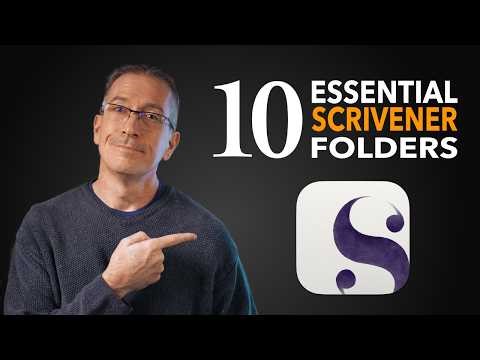 A Pro Auhor Reveals Ten Essential Scrivener Folders
