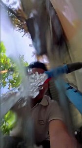 How I Film Under Flowing Water Using a GoPro Dive Case 🤩😉 #vietbach360vlogs #gopro
