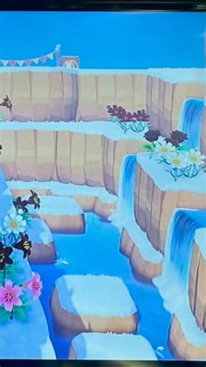 My Animal Crossing Land Bridge ✨ #animalcrossing #animalcrossingnewhorizons #animalcrossingswitch