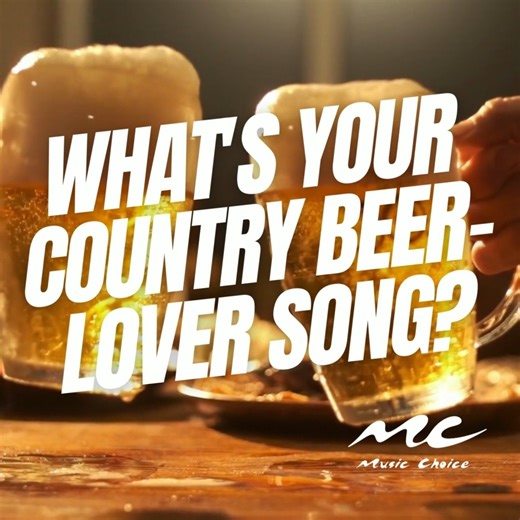 Did you hear that it's National Beer Lovers Day?! 🍻 Explore our Country Happy Hour playlist and more at our Today's Country Collections: https://musicchoice.app.link/ilovecountry | Music Choice