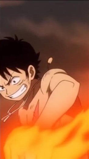 one piece luffy fire fight