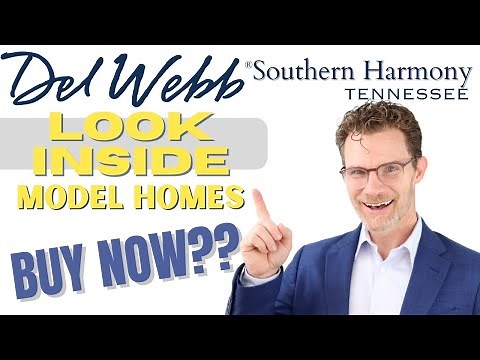 STEP INSIDE! Tour the beautiful NEW Model Homes at Del Webb Southern Harmony | Murfreesboro TN