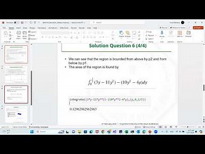 Week 6: MATH102- Calculus II - Recitation With Python; Areas Between Curves