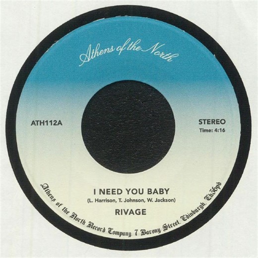 Rivage - I Need You Baby / Answer