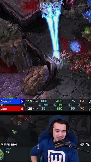 SC2 Highlights: Dark throws the game in 30s