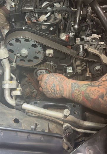 VW Passat Timing Belt & Water Pump Replacement | Mechanics