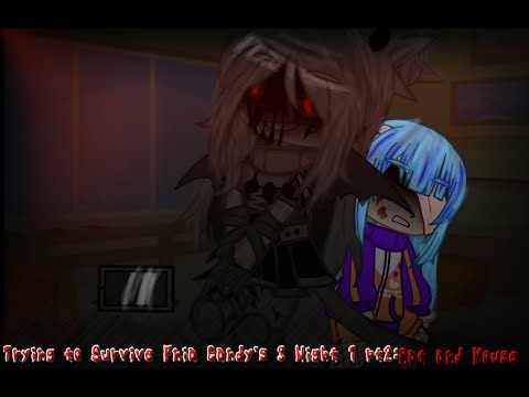 Trying to Survive Fnia Candy's 3 Night One|Pt2:Rat and Mouse|Gacha Fnia