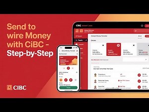 How to Wire Transfer Money on CIBC Bank Online and App | Full Tutorial