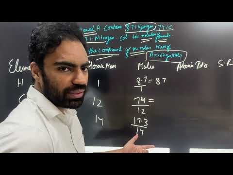Part 5 JEE question + Empirical formula + molecular formula 