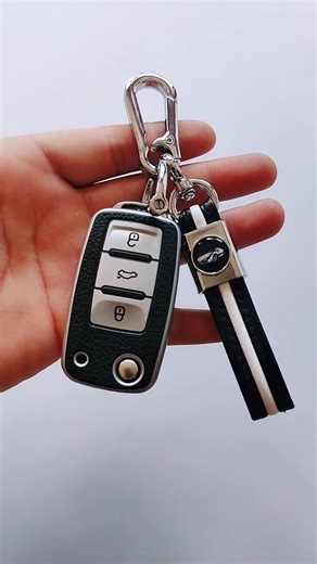 Installation method: Directly insert the key into the soft rubber case.#viral#keycover #please