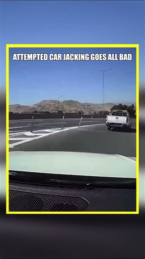 Car jacker gets instant karma