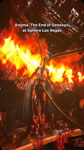 Raving Reviews on Instagram: "Don’t think i’ll ever fully get over Anyma at the Sphere last night, a special moment in history for Electronic music❤️ #anyma #afterlife #sphere"