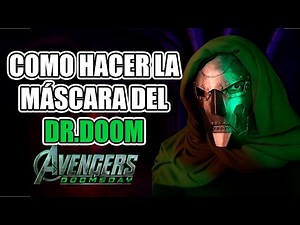 How to Make a Cardboard Doctor Doom Mask - AVENGERS: DOOMSDAY - DIY Doctor Doom's Mask