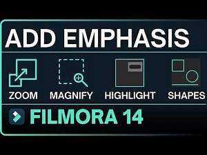 Highlight, Magnify, Circle & More in Filmora 14