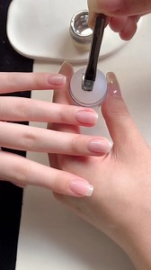 Metallic gel polish nail stamp = perfect silver French tips 💅✨ So clean, so easy, so satisfying 😍 | NailSala