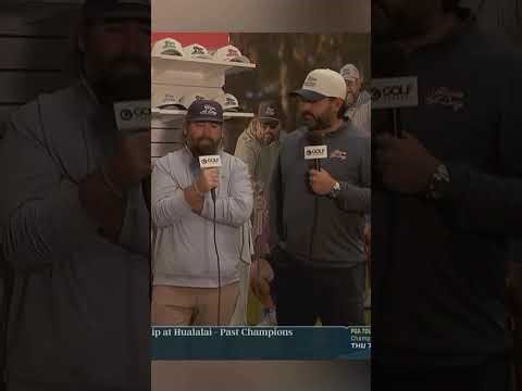 Golf Channel Interviews Flat Perez and Joey Coldcuts