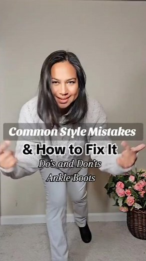 How to Wear Booties with Jeans the Right Way | Style Tips for Women 40+ #ootd #fashion