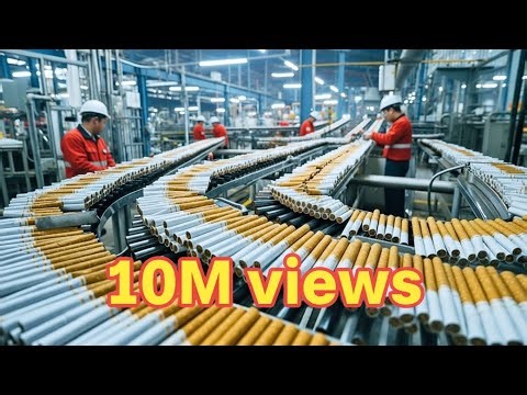 Inside the Cigarette Factory: How It’s Made — A Billion-Dollar Industry
