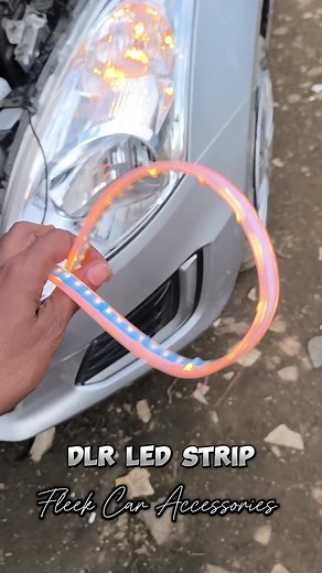 Brighten Up Your Car with Daylight Running LED Strip - Easy to Install & Waterproof!