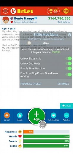 Bitlife Mod