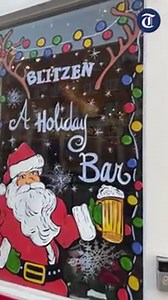 Blitzen Bar Christmas pop-up bar serves festive cocktails in downtown Macon