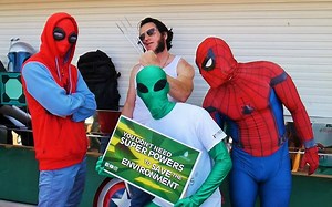 30 shares | Zoick y Naturalus en San Diego Comic Con. Spiderman, Wolverine y Zoick todos concuerdan, no ocupas super poderes o ser mutante para salvar el medio ambiente. Música: “Guardians Inferno” por The Sneepers ft. David Hasselhoff. De Guardians of the Galaxy Vol. 2, Marvel Music | NATURALUS | Facebook