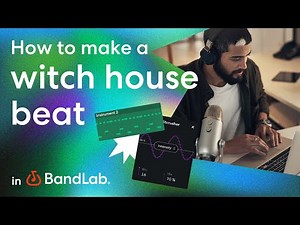 How to make a witch house beat in BandLab's free web Studio (BandLab Tutorial)