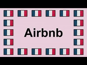 Prononcer AIRBNB en Français 🇫🇷