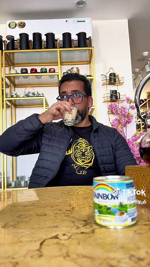 Delicious Karak with Rainbow Milk Recipe