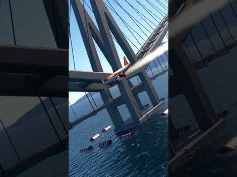 Most dangerous landing at GIbraltar airport, airbus plane #game