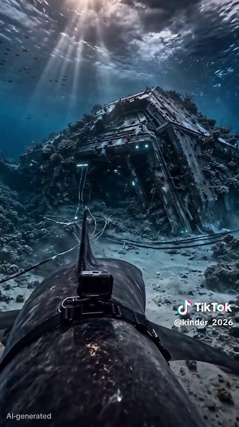 Акула нашла ДВЕРЬ на дне океана… и это ошибка 😳 Мы закрепили камеру на акуле у Большого Барьерного рифа… Сначала всё выглядело обычным — кораллы, рыбы, спокойное плавание. Но затем она нашла нечто странное. На дне океана… была дверь. Старая. Огромная. Неестественная. Когда акула подплыла ближе — началось то, что невозможно объяснить. Дверь… сдвинулась. И что-то внутри заметило её. Смотри до конца — ты не поверишь, что произошло дальше. #акула #океан #тайна #страшно #глубины