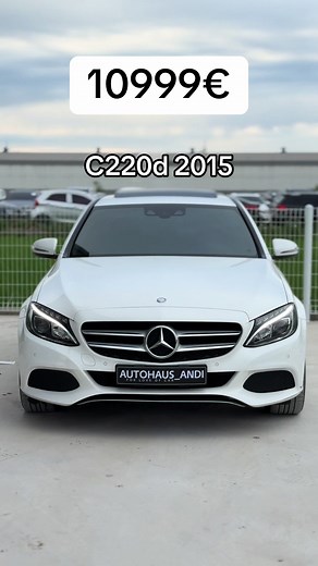 2015 Mercedes C220d: Luxury Performance at €10,999