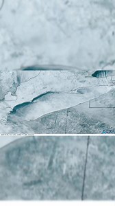 On February 8, 2026, satellite imagery captured a massive ice crack stretching more than 80 miles (130 kilometers) across the surface of Lake Erie. This dramatic fracture formed after a prolonged Arctic blast drove the lake's ice coverage to over 96%, its highest level since 1996. The crack began appearing around 15:00 UTC, extending from near Port Burwell, Ontario, to the Cleveland metro area in just a few hours. Meteorologists attribute the fracture to a combination of strong northerly winds p