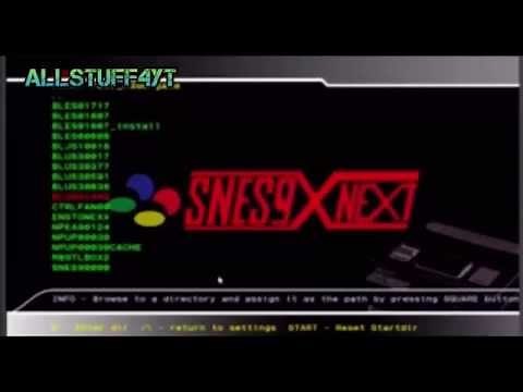 How To Install / Setup SNES Emulator On PS3