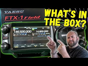 Yaesu FTX-1F Unboxing & First Look!