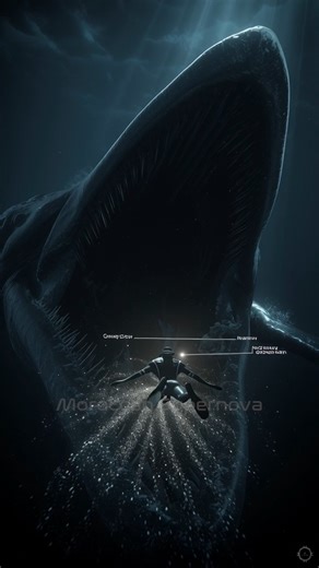 شنو غاتشوف إلى ابتلعك الحوت وسط المحيط !! 🐋 ---- #morocco #astronomy #ثقافة #fypシ #fypシ゚ #science | Moroccan Supernova