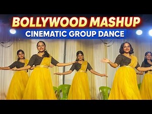 Bollywood Wedding Dance Mashup | 7 Songs Cinematic Group Dance | Girls Dance Performance